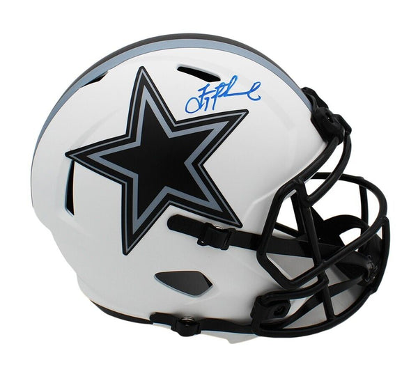 Troy Aikman Signed Dallas Cowboys Speed Full Size Lunar NFL Helmet