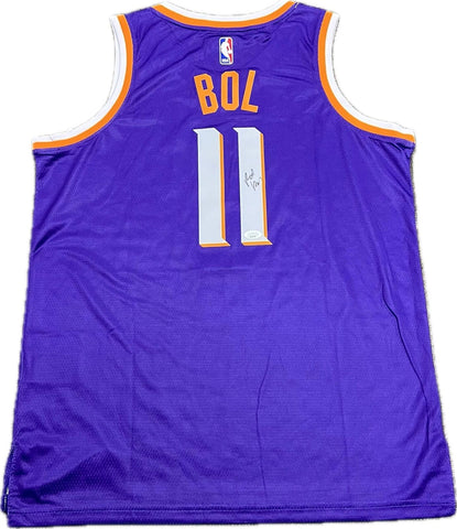 Bol Bol signed jersey JSA Phoenix Suns Autographed