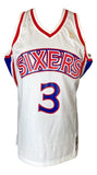 Allen Iverson Signed Philadelphia 76ers 96/97 White M&N HWC Swingman Jersey BAS