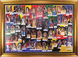 NBA 60 Greatest "NBA Legends Of Basketball" Signed Framed Lithograph #52/60 BAS