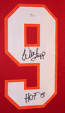 Warren Sapp Signed Buccaneers 35x43 Custom Framed Jersey Inscribed "HOF 13" /JSA