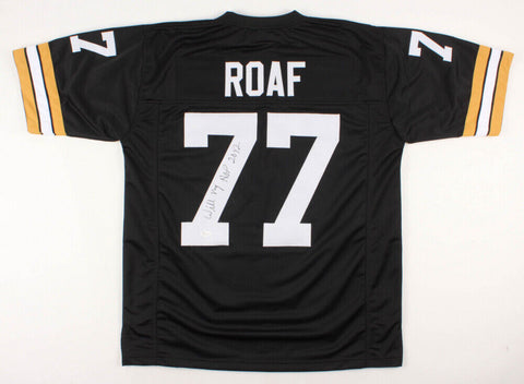 Willie Roaf Signed Saints Black Jersey Inscribed "HOF 2012" (JSA Hologram)