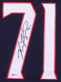 Nick Foligno Signed Columbus Blue Jackets Captains Custom Jersey (Beckett COA)