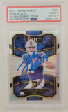 Josh Allen Buffalo Bills Signed 2017 Panini Select #303 PSA 9