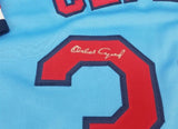 Orlando Cepeda Signed St' Louis Cardinals Throwback Jersey (JSA COA) 1967 NL MVP