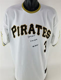 Richie Hebner Signed Pittsburgh Pirates Jersey 2xInscribed (JSA COA) See Photos