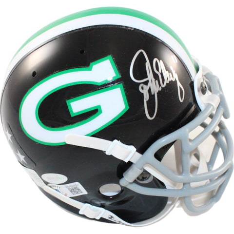 John Elway Signed Granada Hills Highlanders Schutt Mini Helmet Beckett 44257