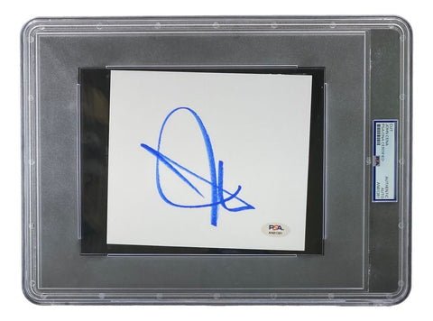 John Cena Signed Slabbed WWE Large Cut Signature PSA AN81381