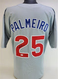 Rafael Palmeiro Signed Chicago Cub Jersey (JSA COA) 500 Home Run & 3000 Hit Club