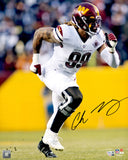 CHASE YOUNG AUTOGRAPHED 16X20 PHOTO WASHINGTON COMMANDERS FANATICS HOLO 233361