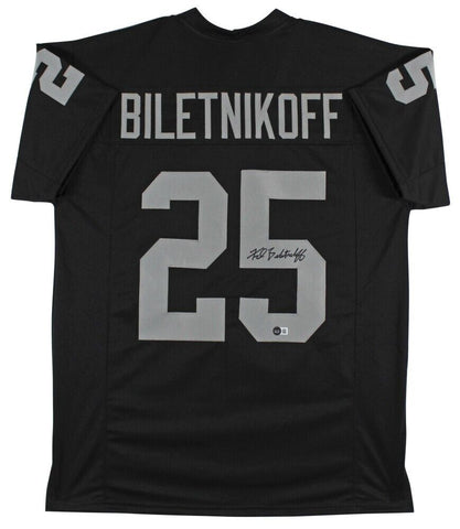 Fred Biletnikoff Signed Oakland Raiders Jersey (Beckett) #1 Receiver 1965-1978