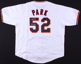 Byung-ho Park Signed Twins Jersey Inscribed "Park Bang!" (Schwartz Hologram)