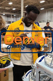 Kwity Paye Autographed Michigan Wolverines Speed Mini Helmet Beckett 37334