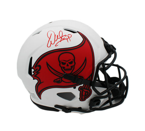 Warren Sapp Signed Tampa Bay Buccaneers Speed Authentic Lunar NFL Helmet