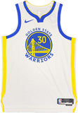 WARRIORS STEPHEN CURRY AUTOGRAPHED NIKE AUTHENTIC JERSEY 48 JSA 235680