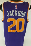 Josh Jackson Signed Phoenix Suns Custom Jersey (JSA COA)#4 Overall Pk 2017 Draft