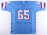 Elvin Bethea Signed Houston Oilers Jersey (JSA COA) 8xPro Bowl Defensive End