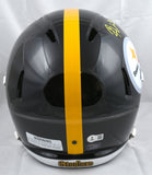 Roman Wilson Autographed Pittsburgh Steelers F/S Speed Helmet- Beckett W Holo