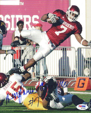 BenJarvus Green-Ellis Autographed 8x10 Photo Ole Miss Rebels PSA/DNA #Q97884