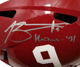 Bryce Young Autographed Alabama Crimson Tide F/S Helmet Heisman BAS 34754