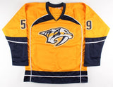 Roman Josi Signed Nashville Predators Jersey (PSA COA) Playing Career 2007-Now