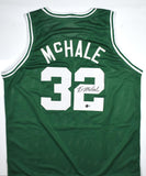 Kevin McHale Autographed Green Pro Style Basketball Jersey-Beckett W Hologram