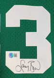 Larry Bird Autographed Boston Celtics Signed Mitchell and Ness Jersey Beckett