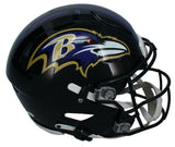 Zay Flowers Autographed Baltimore Ravens Authentic Speed Flex Helmet JSA