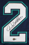 Doug Flutie Authentic Signed Navy Blue Pro Style Jersey Autographed BAS Witness