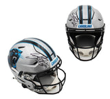 Steve Smith Sr Signed Panthers Speed Flex Authentic Helmet "Agent 89" Insc