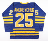 Dave Andreychuk Signed Buffalo Sabres Jersey (JSA COA) NHL Career 1982-2006 / LW