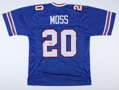 Zack Moss Signed Buffalo Bills Jersey (Beckett COA) 2020 3rd Round Draft Pick