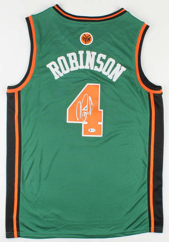 Nate Robinson Signed New York Knicks Custom NBA Style Jersey (Beckett COA)