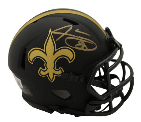 Jarvis Landry Autographed New Orleans Saints Eclipse Mini Helmet Beckett 38036