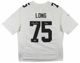 Raiders Howie Long "HOF 00" Signed White Nike Limited Jersey BAS Witnessed