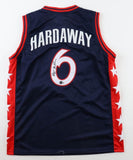 Anfernee "Penny" Hardaway Signed 1996 Team USA Jersey (Beckett) Orlando Magic PG