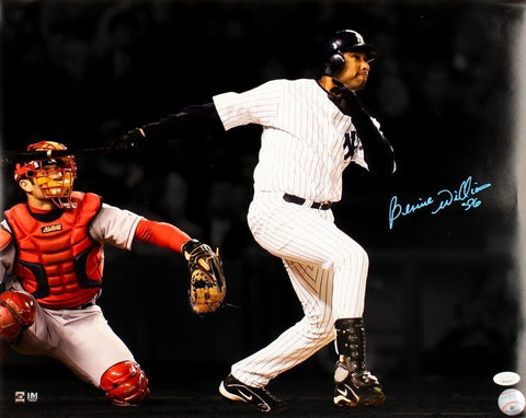 Bernie Williams Signed New York Yankees 16x20 Photo (JSA) 5xAll-Star Outfielder