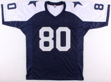 Alvin Harper Signed Cowboys Jersey Inscribd "Bowl to Bowl Super Bowl Champ 92 93