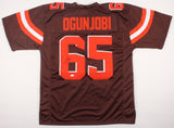 Larry Ogunjobi Signed Cleveland Browns Jersey (JSA COA) Defensive Tackle