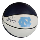 Cole Anthony Signed North Carolina Tar Heels Logo Basketball (Fanatics) Magic PG