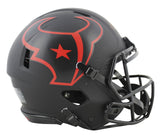 Texans J.J. Watt Signed Eclipse Proline F/S Speed Helmet w/ Red Sig JSA Witness