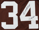 Kevin Mack Signed Cleveland Browns Jersey inscribed "2x Pro Bowl" (JSA COA)