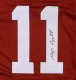 Major Applewhite Signed Longhorns Jersey (JSA COA) Texas Quarterback 1998-2001