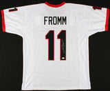 Jake Fromm Signed Georgia Bulldogs Jersey (JSA COA) Buffalo Bills 2020 Draft Pck