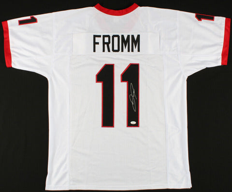 Jake Fromm Signed Georgia Bulldogs Jersey (JSA COA) Buffalo Bills 2020 Draft Pck