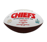 Trent Signed Kansas City Chiefs Embroidered White NFL Football-Chiefs Kingdom