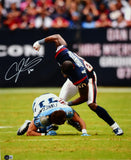 Andre Johnson Signed Houston Texans 16x20 Finnegan Fight Photo- Beckett W Holo