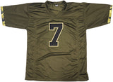 DALLAS COWBOYS TREVON DIGGS AUTOGRAPHED ARMY GREEN JERSEY PSA/DNA STOCK #233653