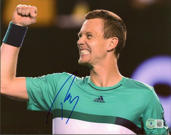 Tomas Berdych Authentic Signed 8x10 Photo Autographed BAS #BG82371