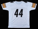 Derek Watt Signed Steelers White Home Jersey (JSA COA) Pittsburgh Starting F.B.